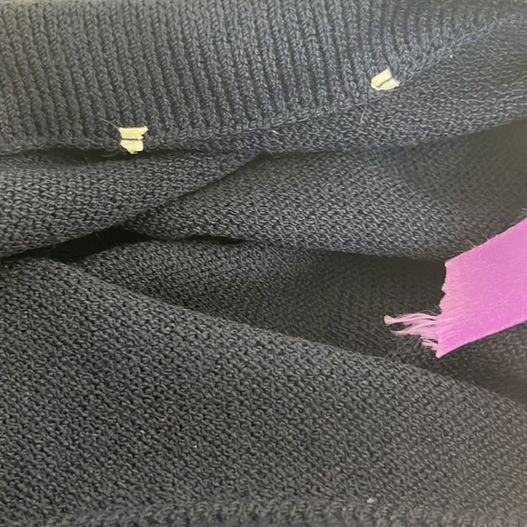 St John Cruise 04 Santana Knit Pencil Skirt Slit Rivets Eyelets - Picture 7 of 8